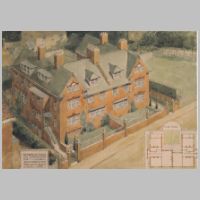 Sir Reginald Blomfield, Design for Houses, Frognal, Hampstead.jpg